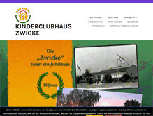 Tablet Screenshot of kch-zwicke.de